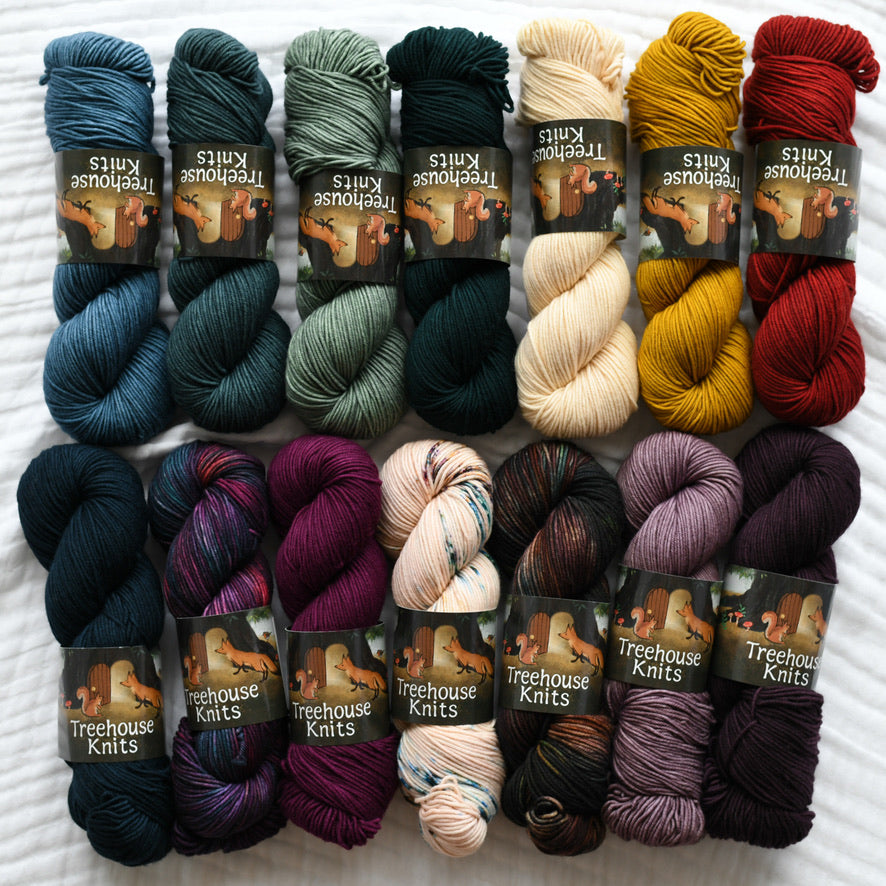 CROSS HOLLOW DK - IN STOCK – Treehouse Knits