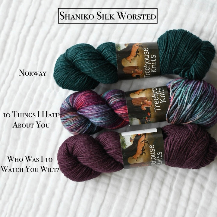 SHANIKO SILK WORSTED - IN STOCK