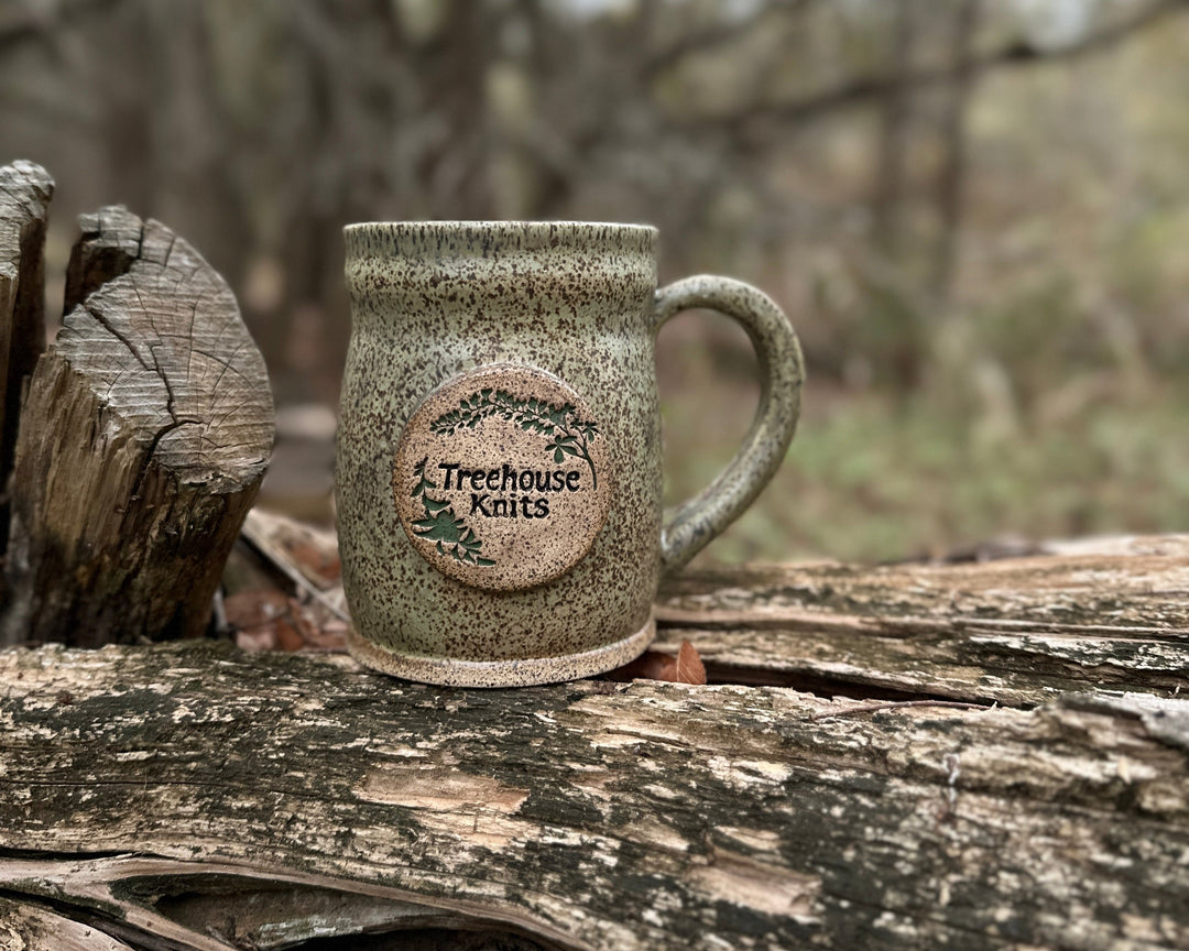 Treehouse Knits Handmade Ceramic Mug