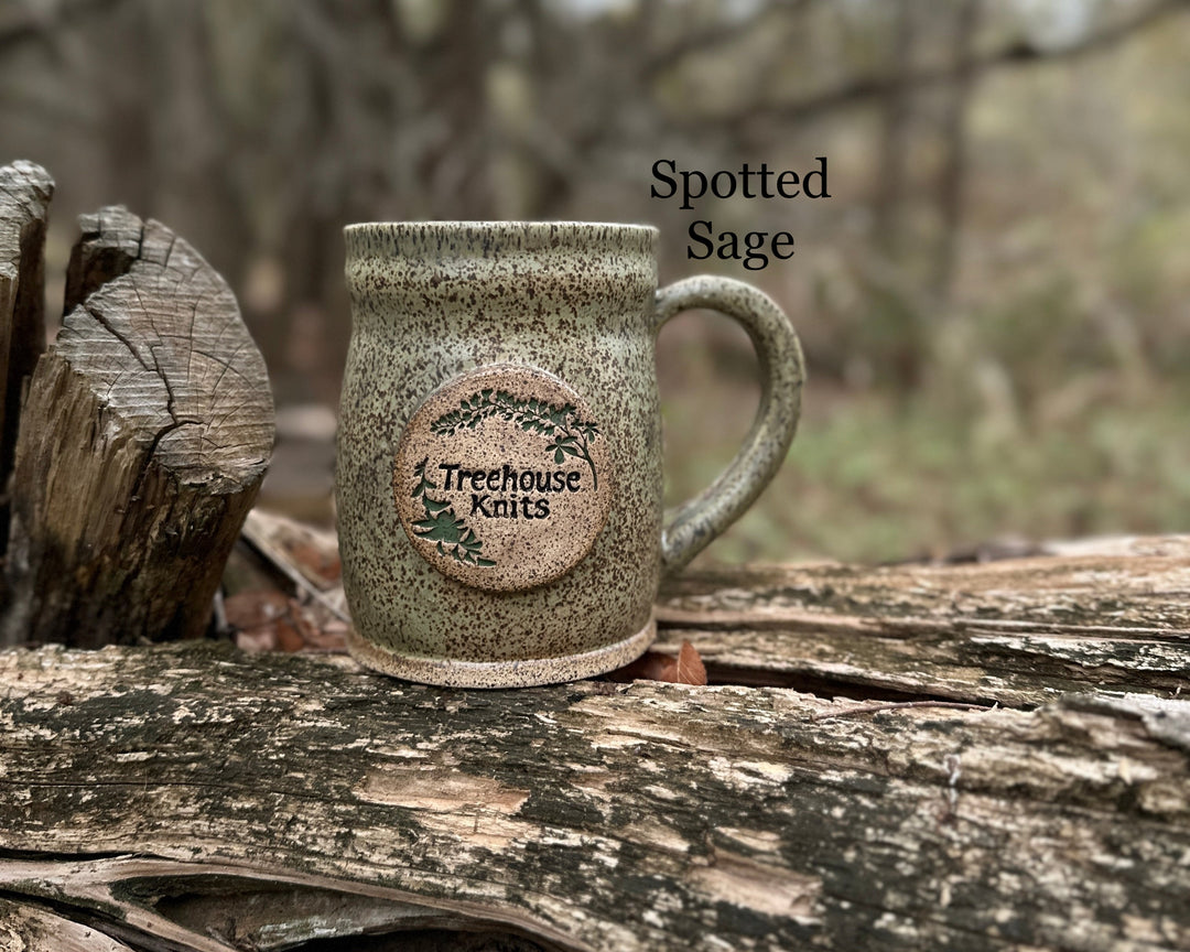 Treehouse Knits Handmade Ceramic Mug