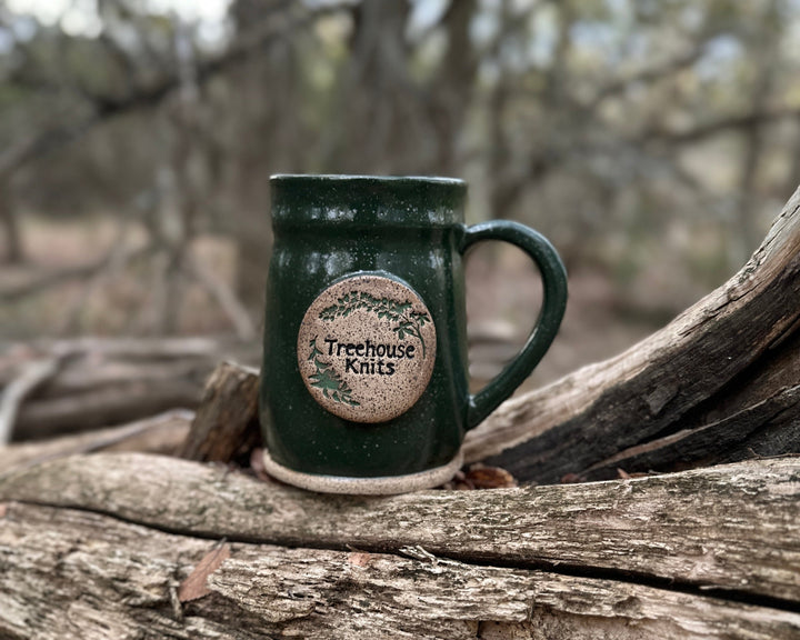 Treehouse Knits Handmade Ceramic Mug