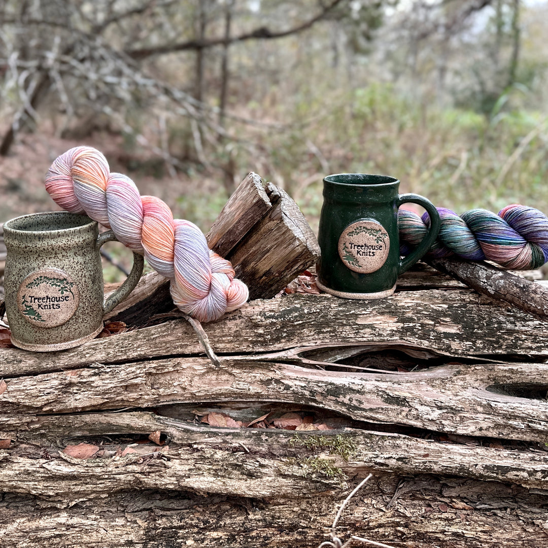 Treehouse Knits Handmade Ceramic Mug